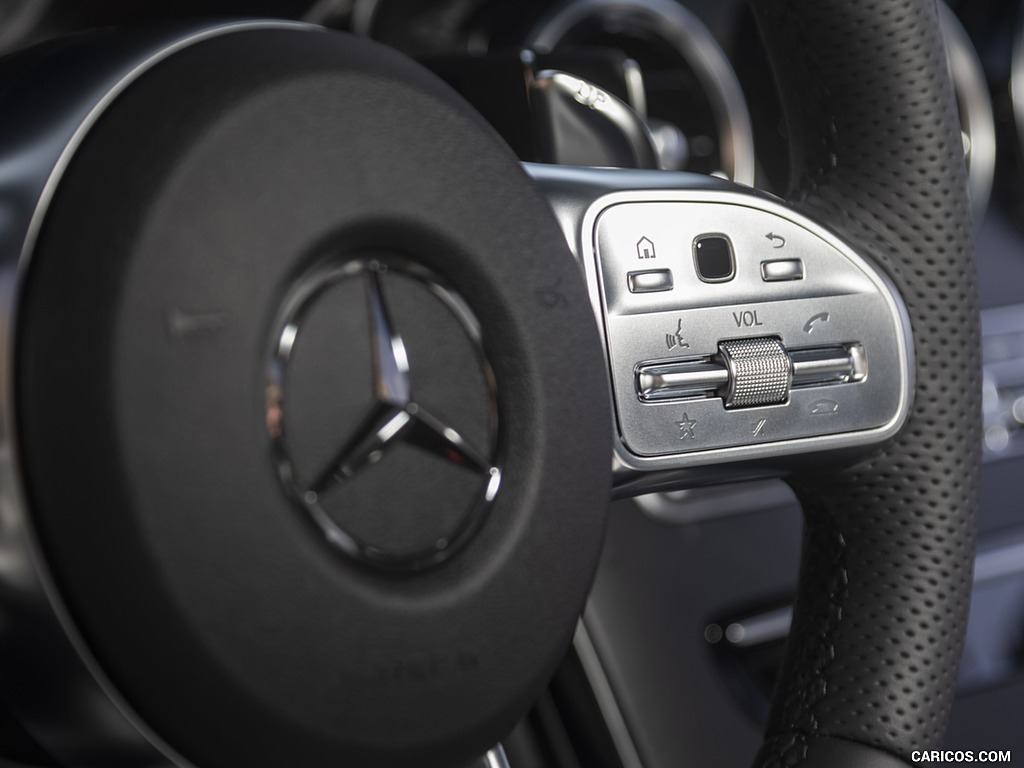 2020 Mercedes-AMG GLC 43 Coupe (US-Spec) - Interior, Steering Wheel