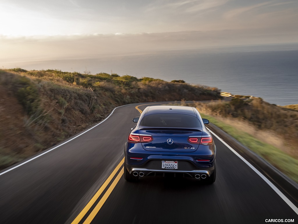 2020 Mercedes-AMG GLC 43 Coupe (US-Spec) - Rear