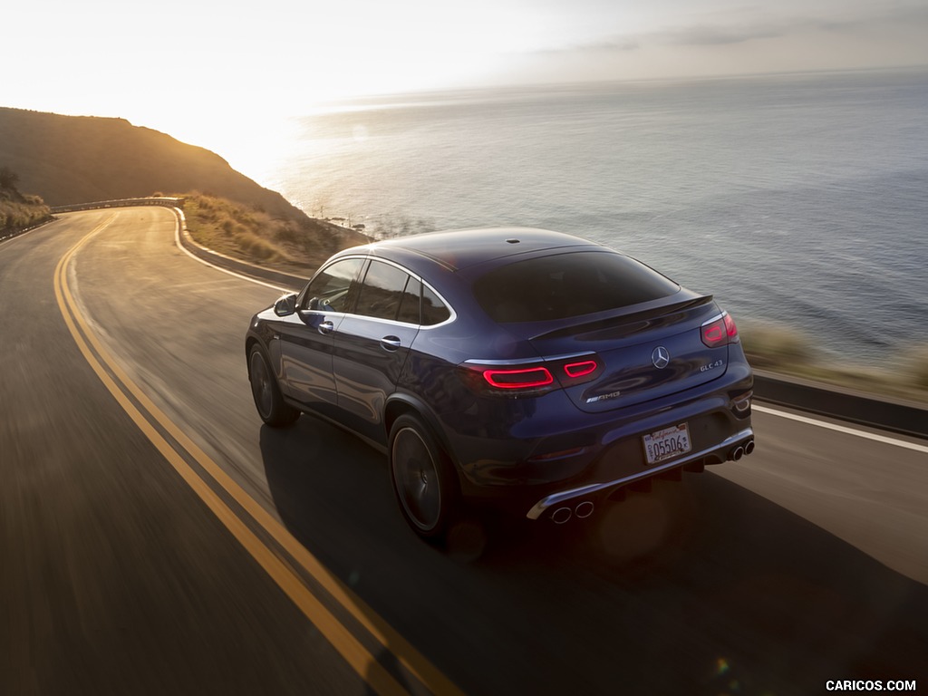 2020 Mercedes-AMG GLC 43 Coupe (US-Spec) - Rear Three-Quarter