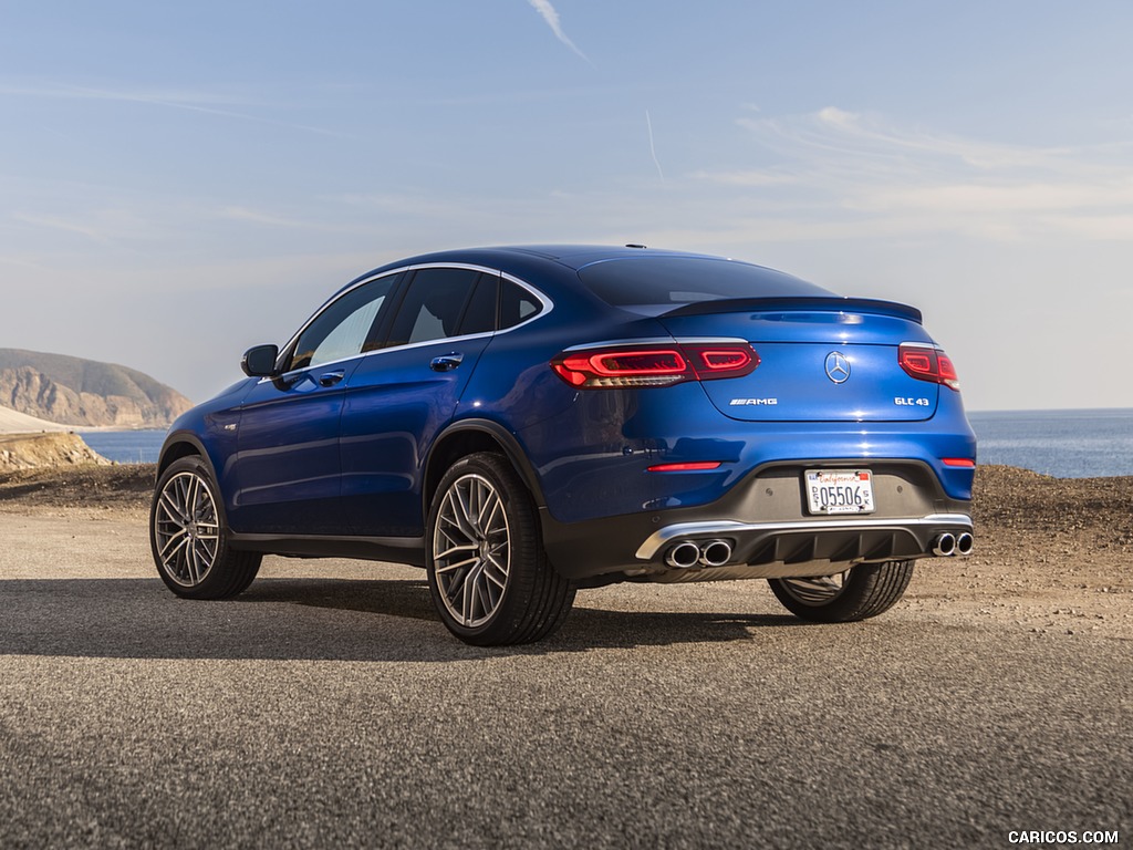 2020 Mercedes-AMG GLC 43 Coupe (US-Spec) - Rear Three-Quarter