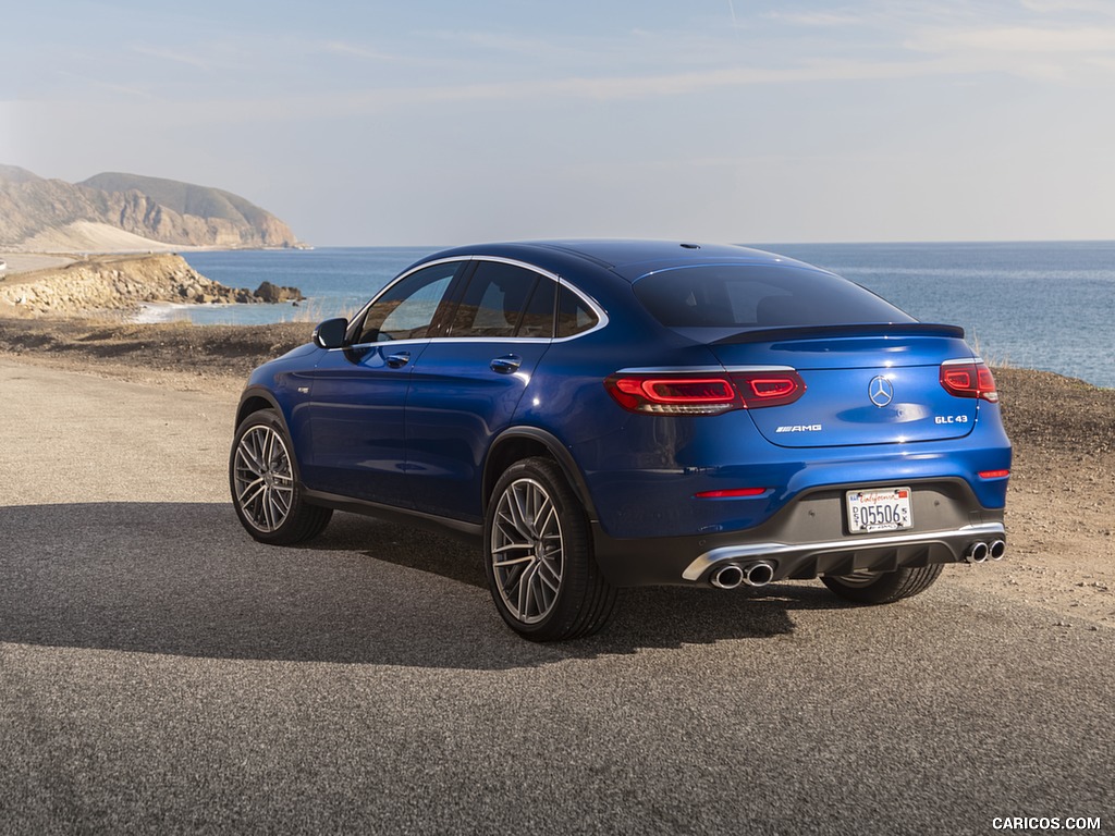 2020 Mercedes-AMG GLC 43 Coupe (US-Spec) - Rear Three-Quarter