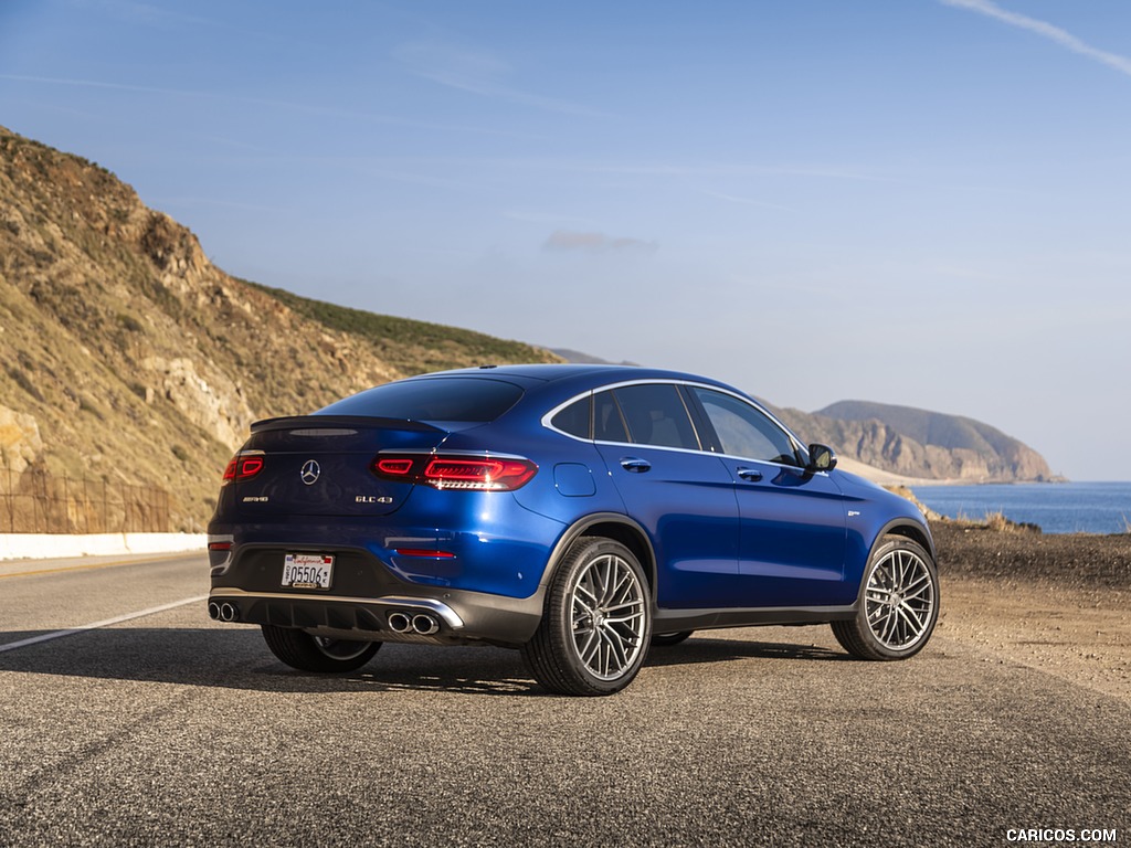 2020 Mercedes-AMG GLC 43 Coupe (US-Spec) - Rear Three-Quarter