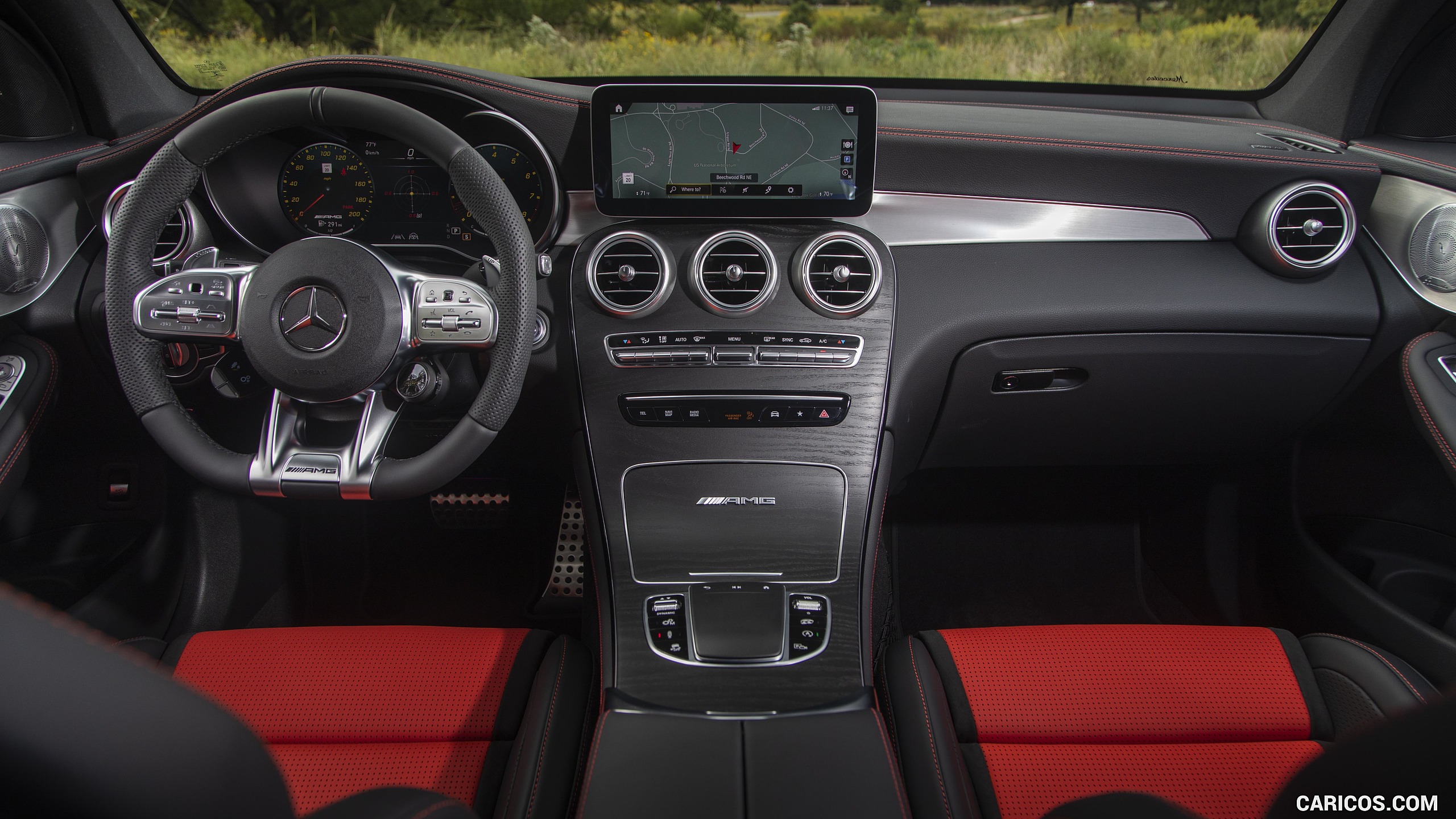 2020 Mercedes-AMG GLC 63 (US-Spec) - Interior, Cockpit, #91 of 118