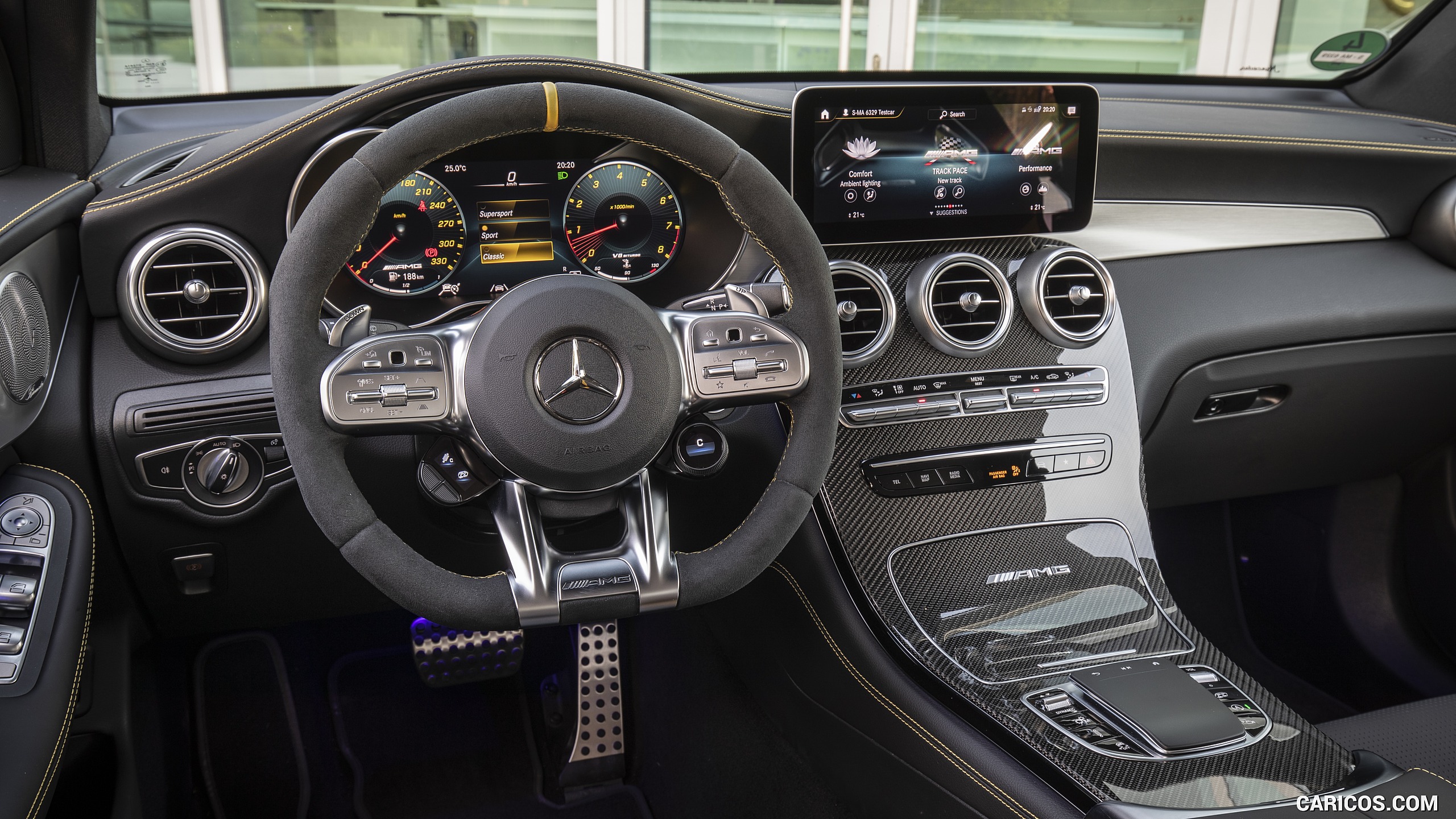 2020 Mercedes-AMG GLC 63 - Interior, #41 of 118