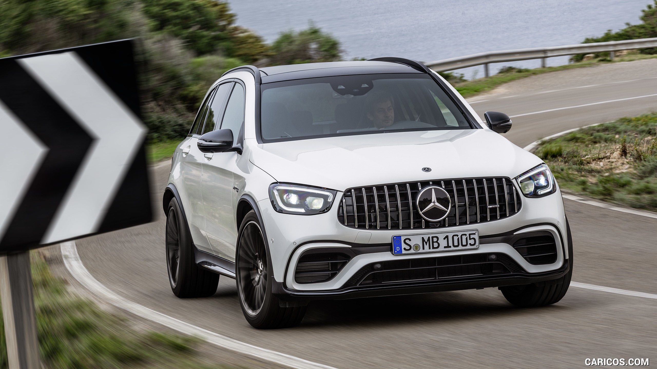 2020 Mercedes-AMG GLC 63 S 4MATIC+ - Front, #14 of 118