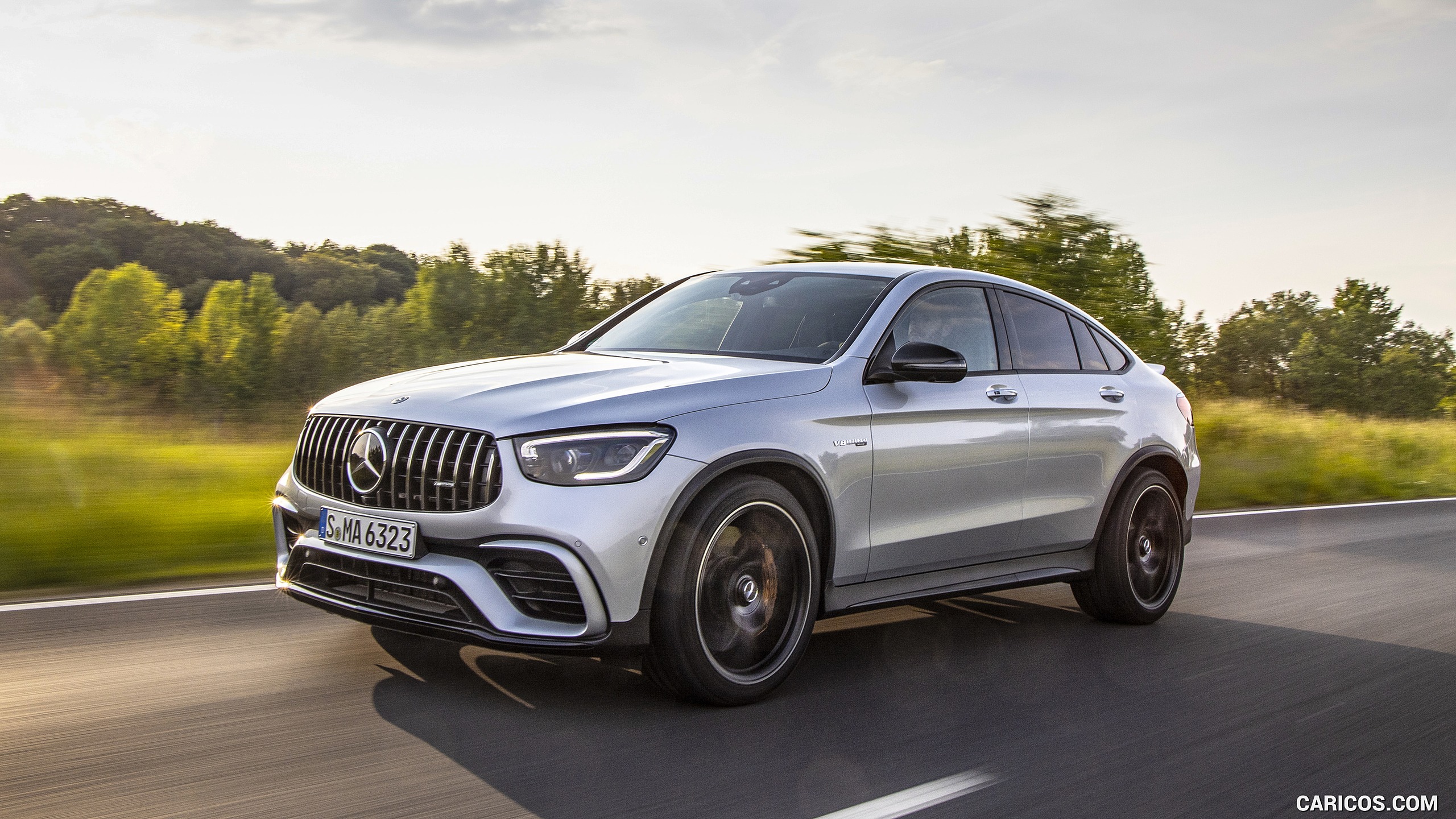 2020 Mercedes-amg Glc 63 S 4matic+ Coupe (color: Iridium Silver 