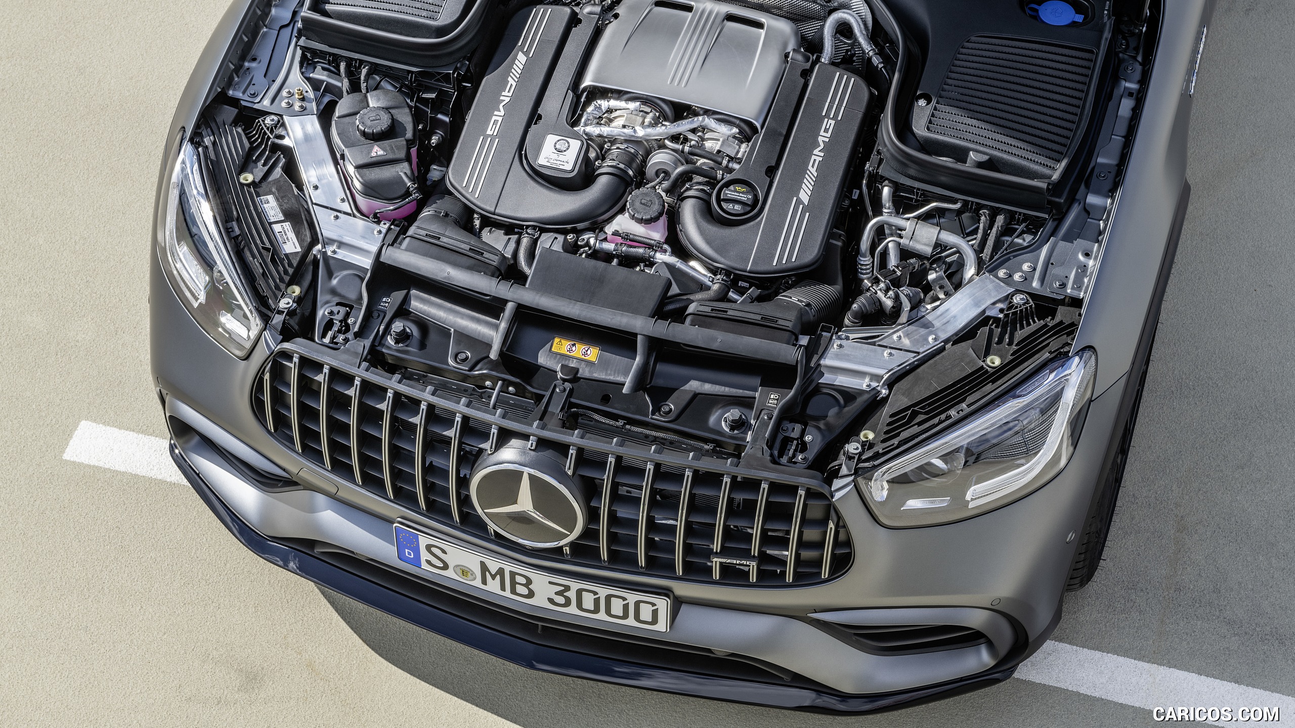 2020 Mercedes-AMG GLC 63 S 4MATIC+ Coupe - Engine, #18 of 102