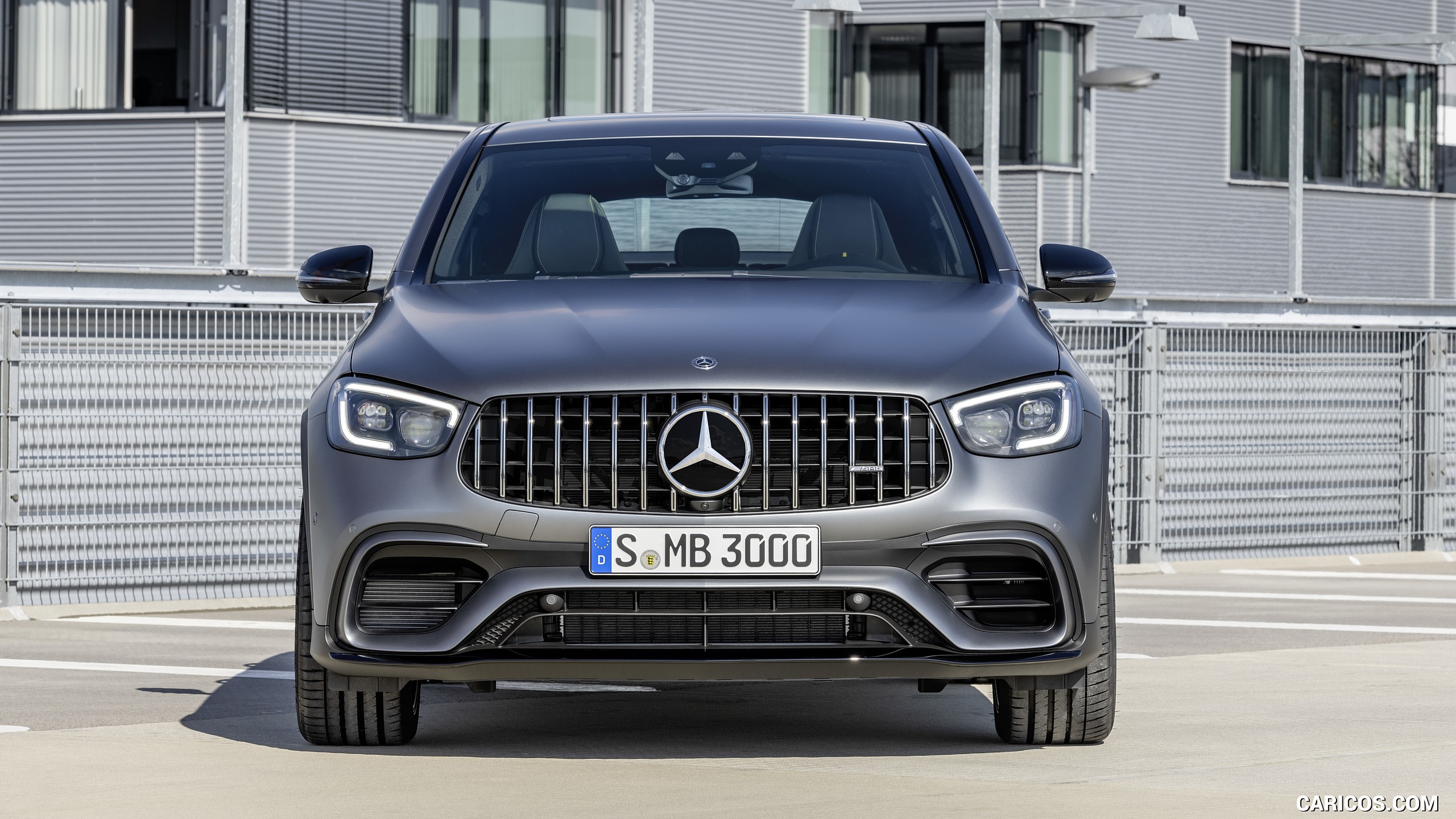 2020 Mercedes-AMG GLC 63 S 4MATIC+ Coupe - Front, #11 of 102