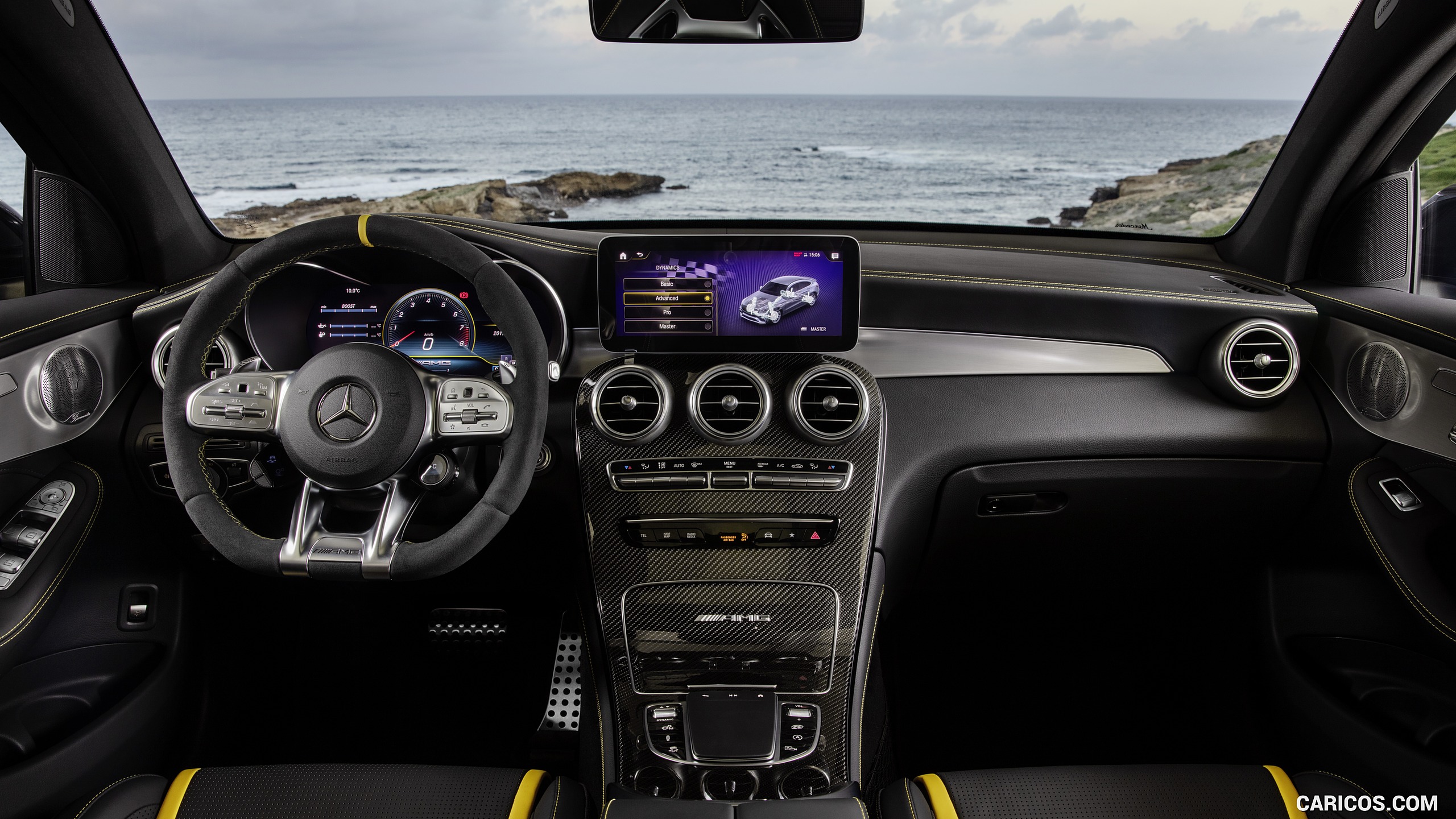 2020 Mercedes-AMG GLC 63 S 4MATIC+ Coupe - Interior, Cockpit, #19 of 102