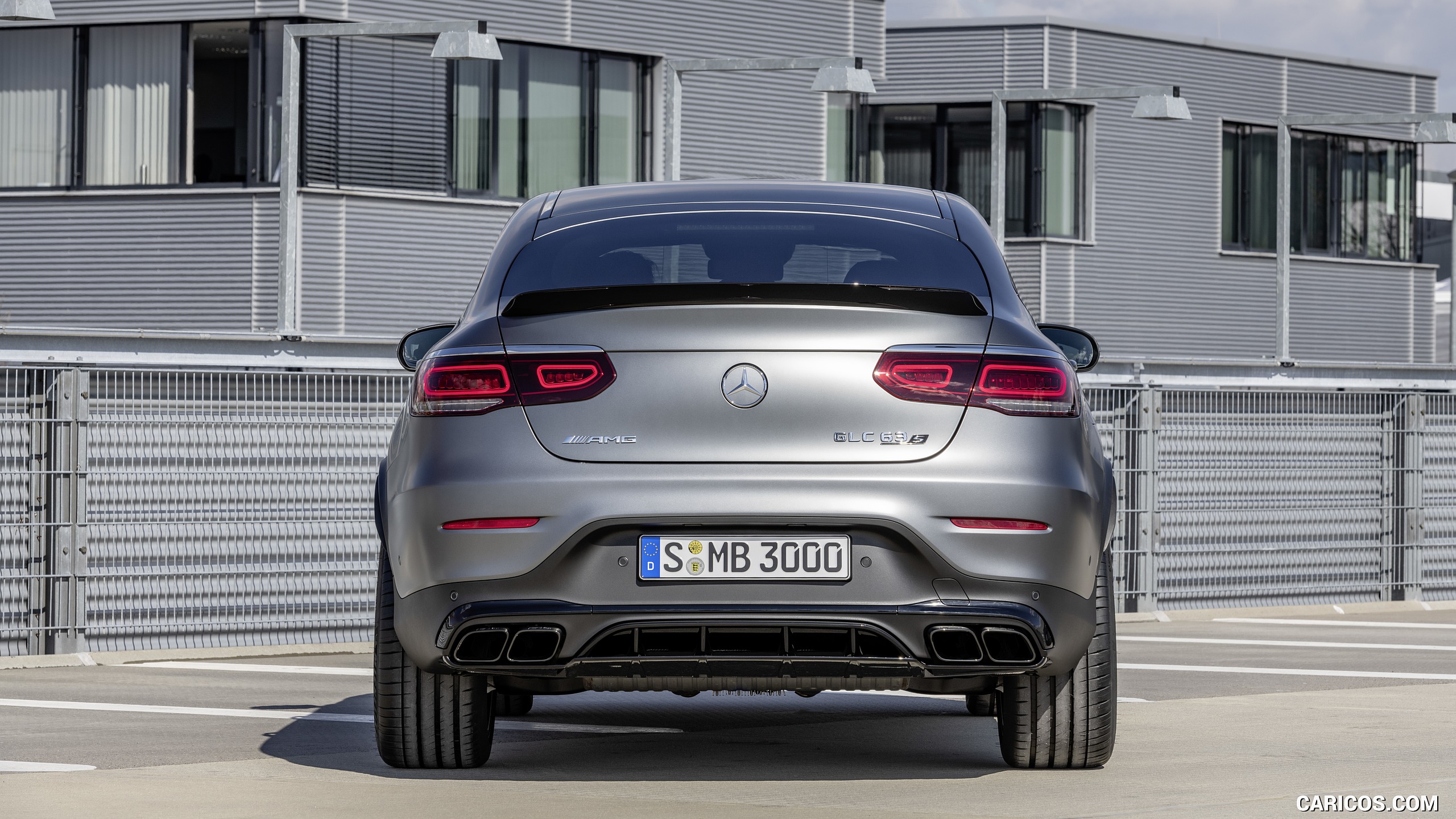 2020 Mercedes-AMG GLC 63 S 4MATIC+ Coupe - Rear, #10 of 102