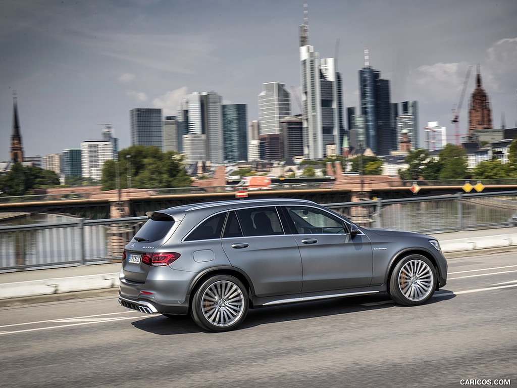 2020 Mercedes-AMG GLC 63 S 4MATIC+ (Color: Designo Selenite Grey) - Side