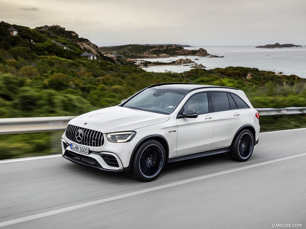 2020 Mercedes-AMG GLC 63 S 4MATIC+ - Front Three-Quarter