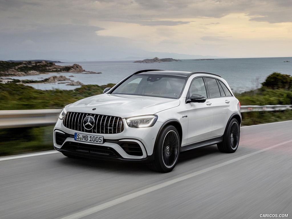 2020 Mercedes-AMG GLC 63 S 4MATIC+ - Front Three-Quarter