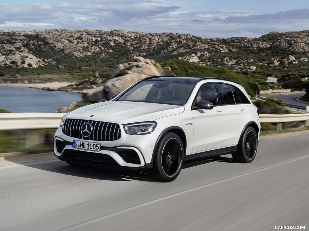 2020 Mercedes-AMG GLC 63 S 4MATIC+ - Front Three-Quarter