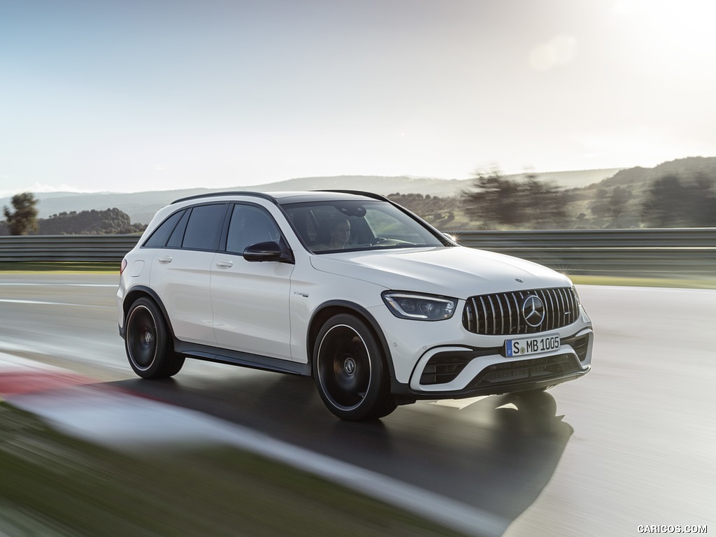 2020 Mercedes-AMG GLC 63 S 4MATIC+ - Front Three-Quarter