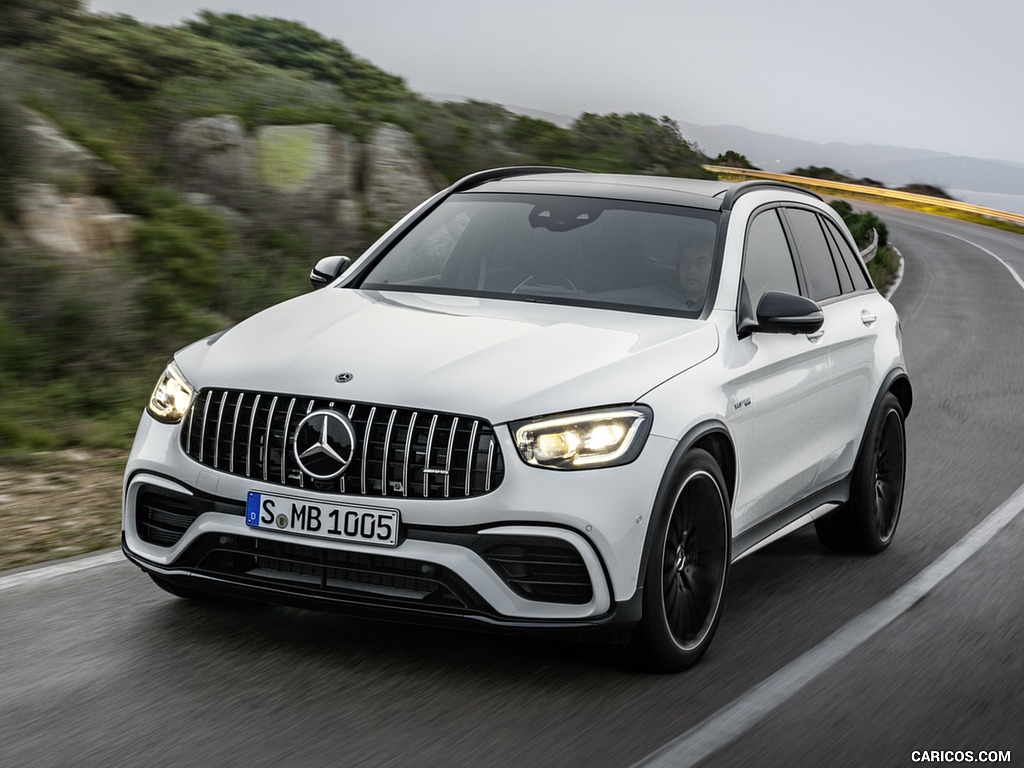 2020 Mercedes-AMG GLC 63 S 4MATIC+ - Front Three-Quarter