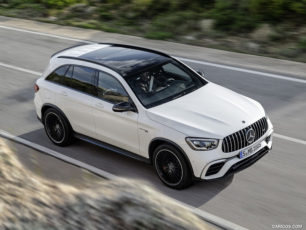 2020 Mercedes-AMG GLC 63 S 4MATIC+ - Front Three-Quarter