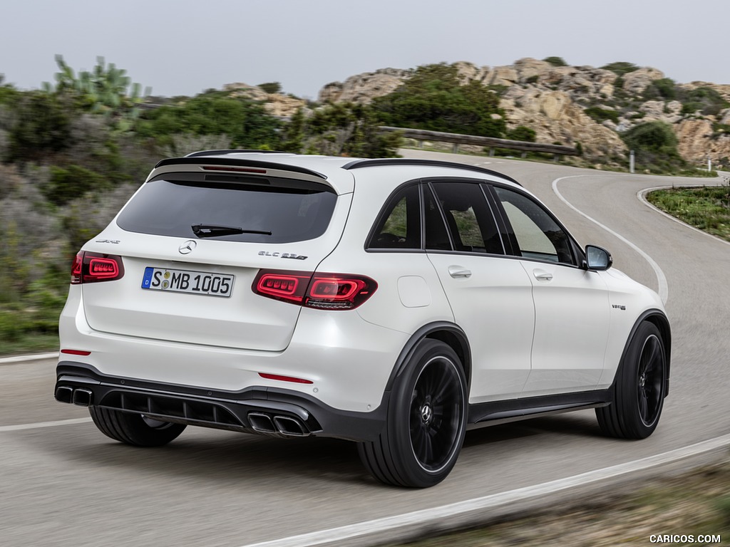 2020 Mercedes-AMG GLC 63 S 4MATIC+ - Rear Three-Quarter