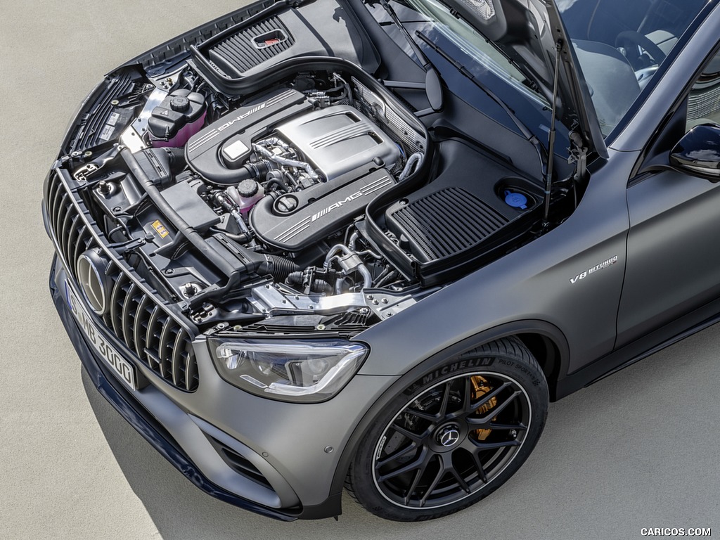 2020 Mercedes-AMG GLC 63 S 4MATIC+ Coupe - Engine