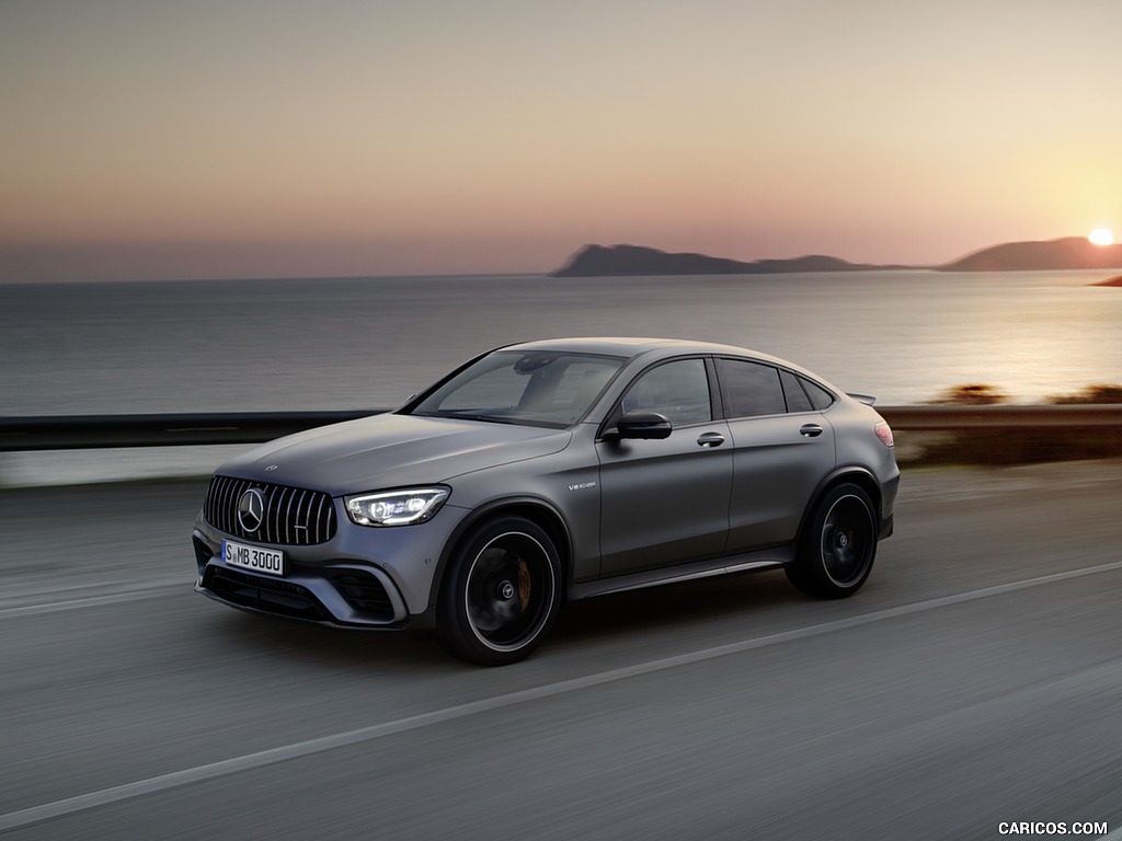 2020 Mercedes-AMG GLC 63 S 4MATIC+ Coupe - Front Three-Quarter