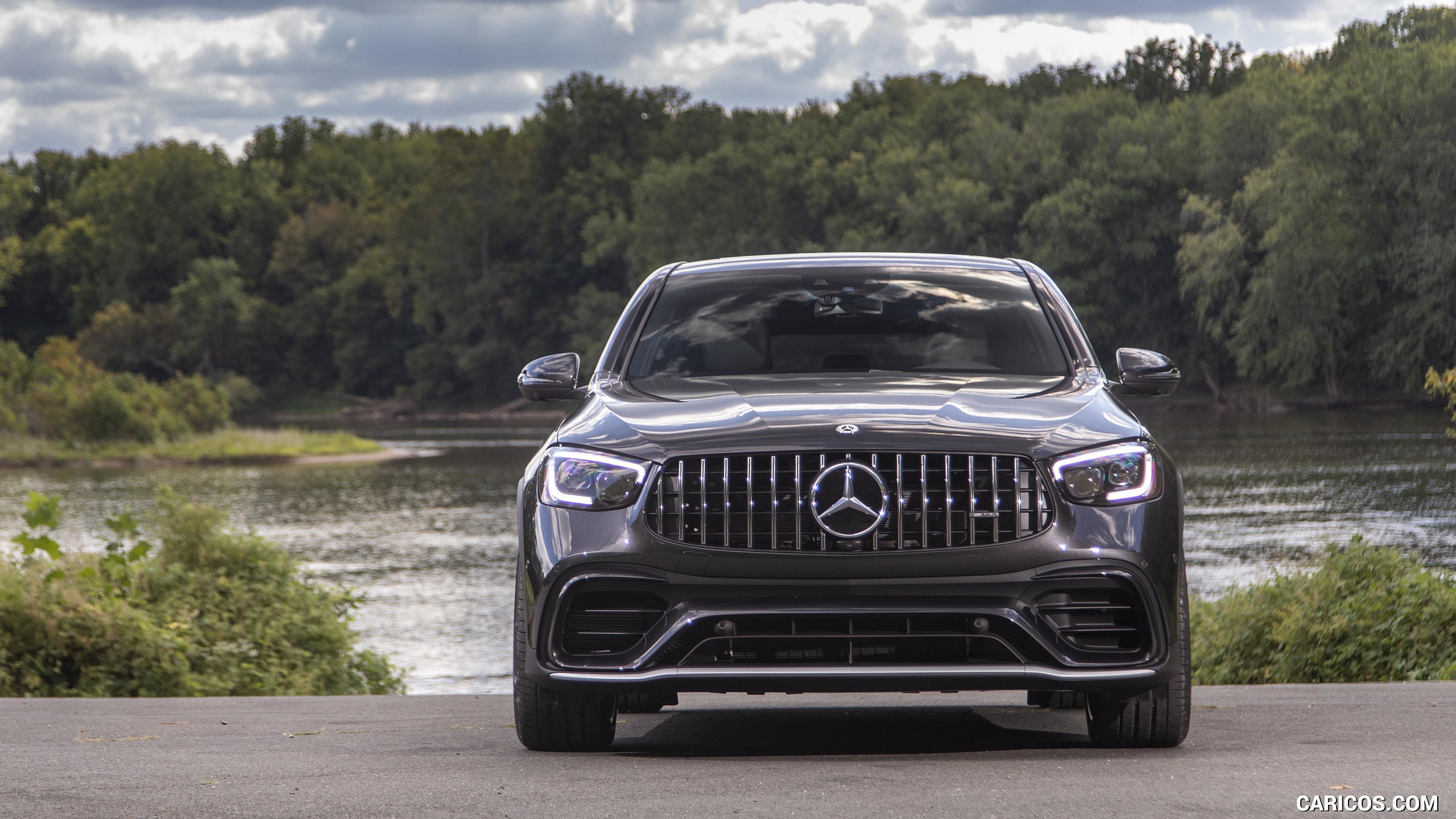 2020 Mercedes-AMG GLC 63 S Coupe (US-Spec) - Front, #57 of 102