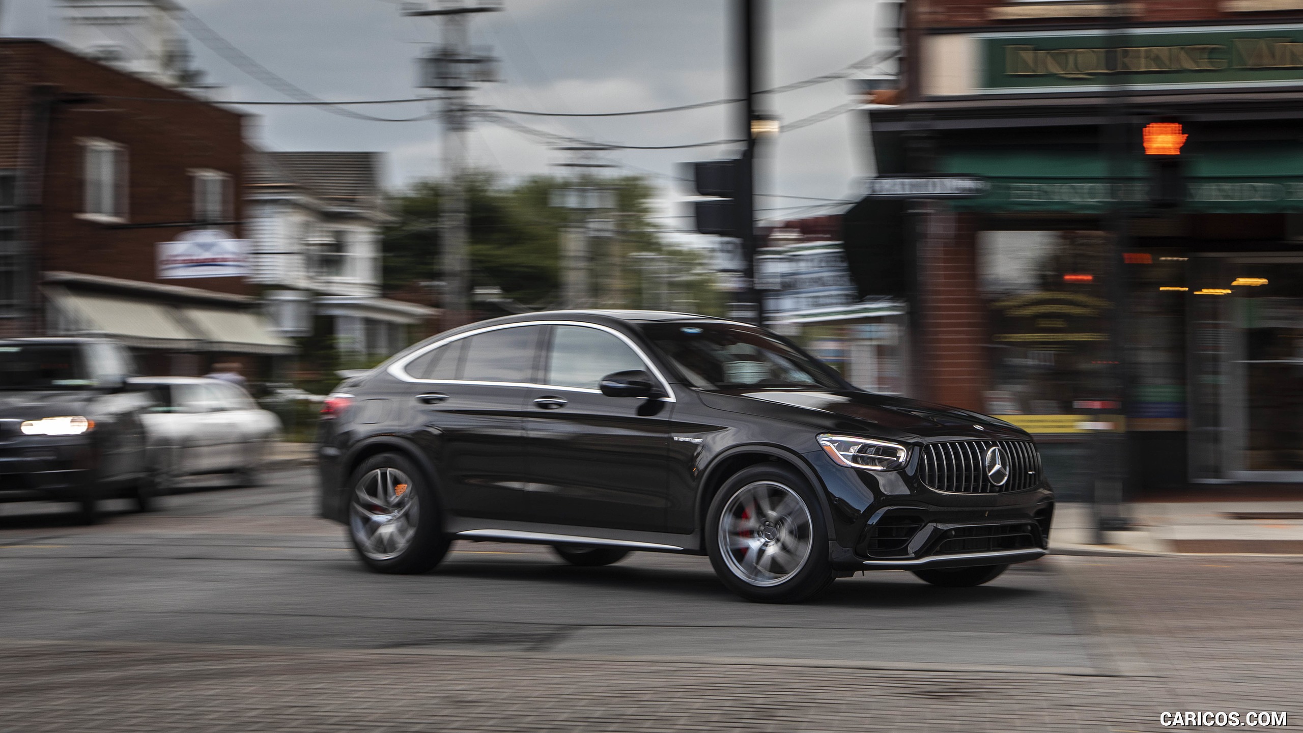 2020 Mercedes-AMG GLC 63 S Coupe (US-Spec) - Front Three-Quarter, #36 of 102