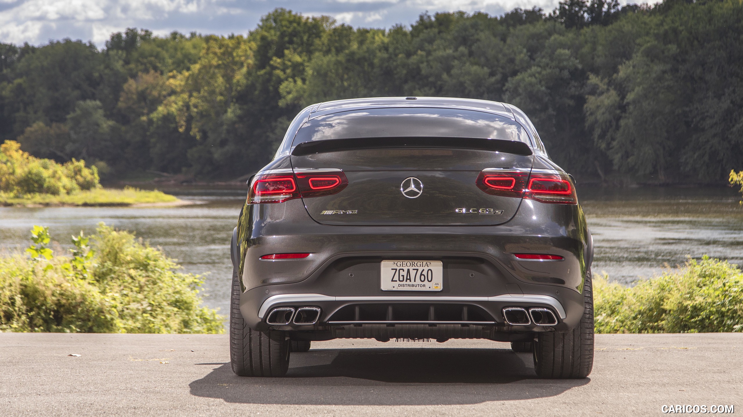 2020 Mercedes-AMG GLC 63 S Coupe (US-Spec) - Rear, #56 of 102