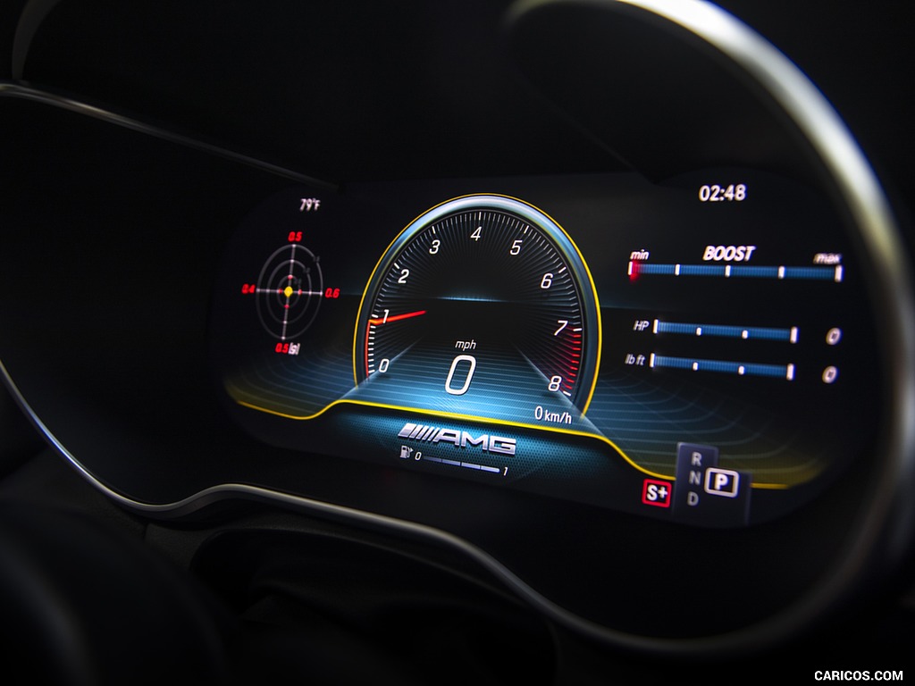 2020 Mercedes-AMG GLC 63 S Coupe (US-Spec) - Digital Instrument Cluster