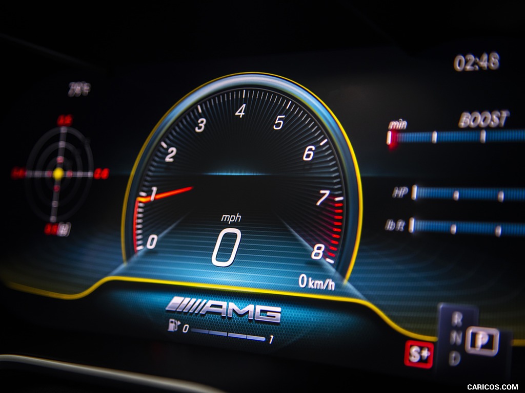 2020 Mercedes-AMG GLC 63 S Coupe (US-Spec) - Digital Instrument Cluster