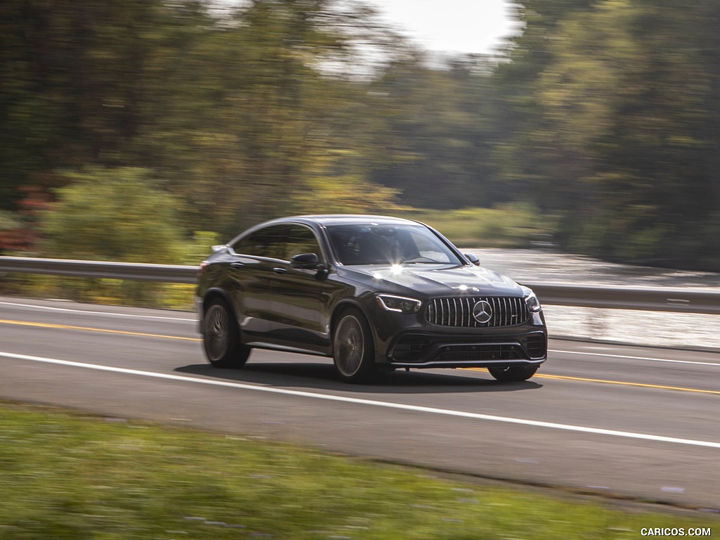 2020 Mercedes-AMG GLC 63 S Coupe (US-Spec) - Front Three-Quarter