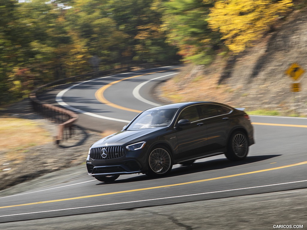 2020 Mercedes-AMG GLC 63 S Coupe (US-Spec) - Front Three-Quarter