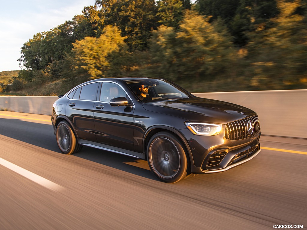 2020 Mercedes-AMG GLC 63 S Coupe (US-Spec) - Front Three-Quarter