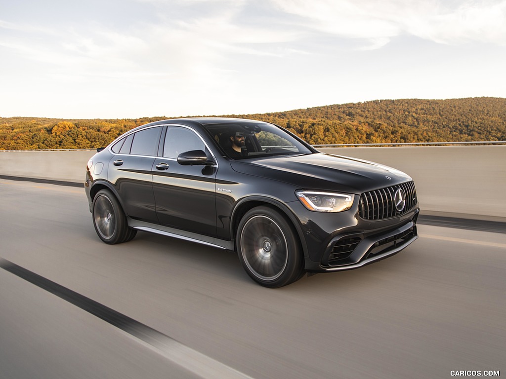 2020 Mercedes-AMG GLC 63 S Coupe (US-Spec) - Front Three-Quarter