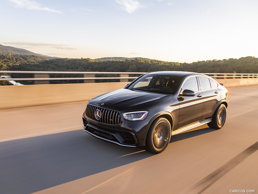 2020 Mercedes-AMG GLC 63 S Coupe (US-Spec) - Front Three-Quarter