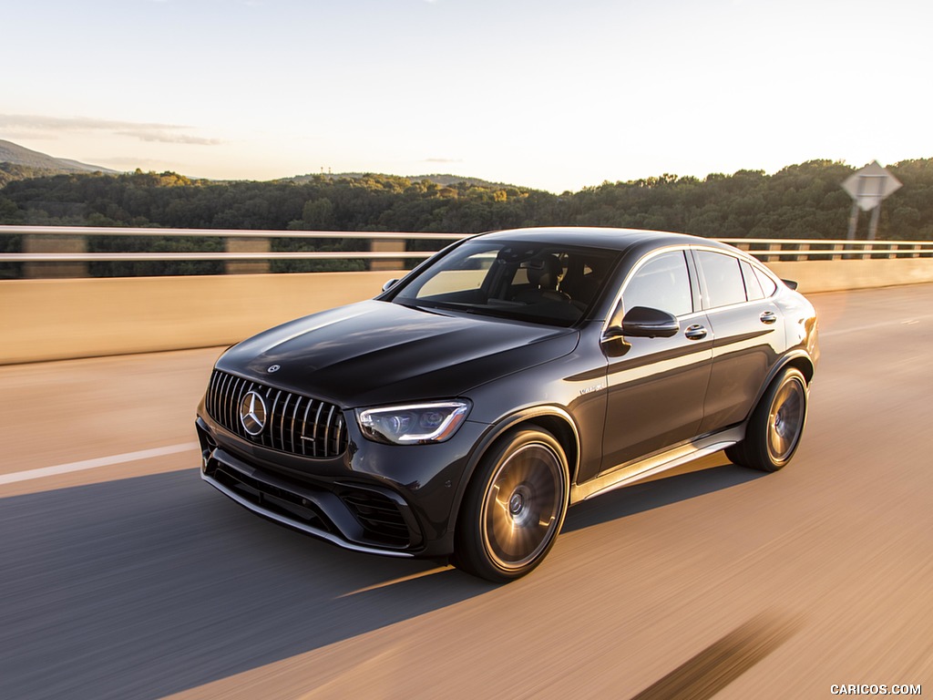 2020 Mercedes-AMG GLC 63 S Coupe (US-Spec) - Front Three-Quarter