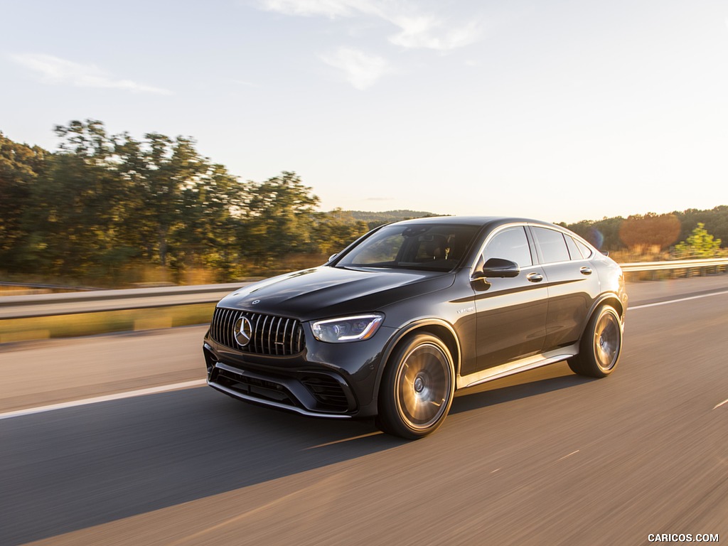 2020 Mercedes-AMG GLC 63 S Coupe (US-Spec) - Front Three-Quarter