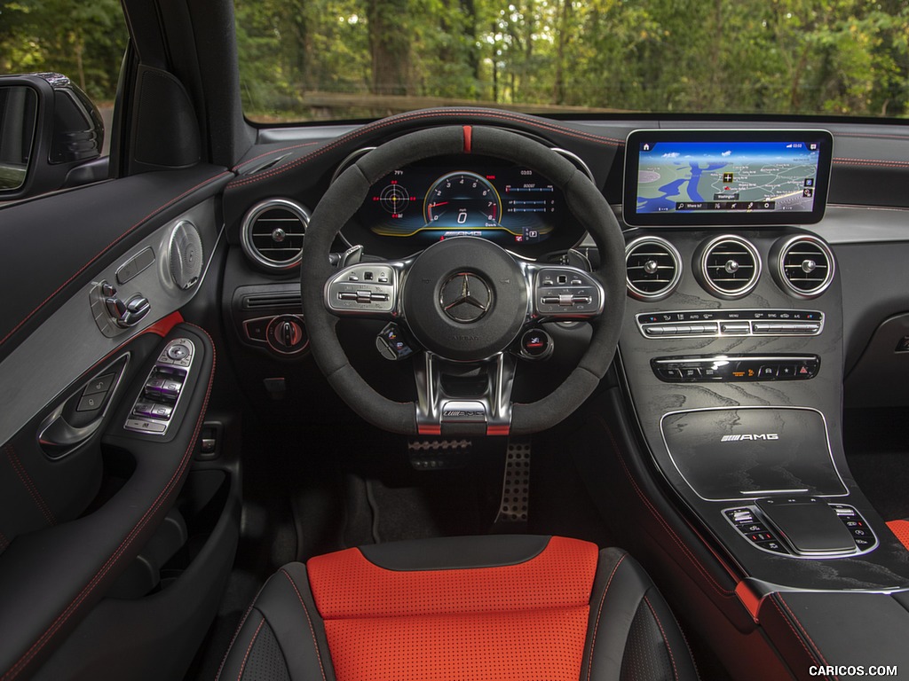 2020 Mercedes-AMG GLC 63 S Coupe (US-Spec) - Interior, Cockpit