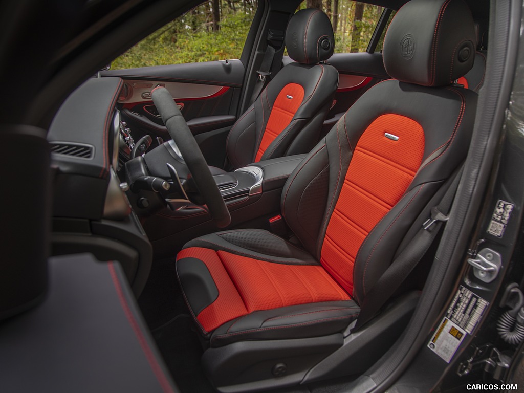 2020 Mercedes-AMG GLC 63 S Coupe (US-Spec) - Interior, Front Seats