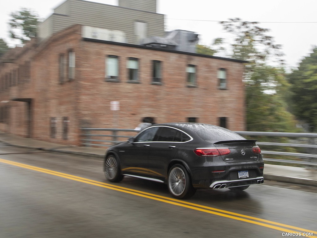 2020 Mercedes-AMG GLC 63 S Coupe (US-Spec) - Rear Three-Quarter