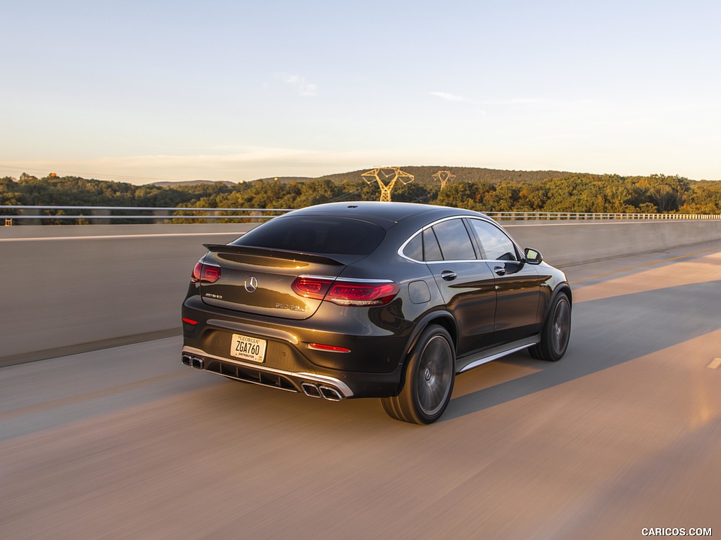 2020 Mercedes-AMG GLC 63 S Coupe (US-Spec) - Rear Three-Quarter