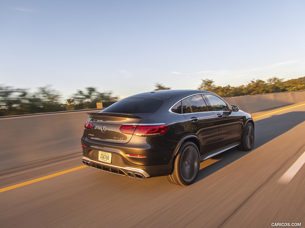 2020 Mercedes-AMG GLC 63 S Coupe (US-Spec) - Rear Three-Quarter