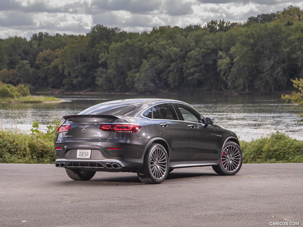 2020 Mercedes-AMG GLC 63 S Coupe (US-Spec) - Rear Three-Quarter