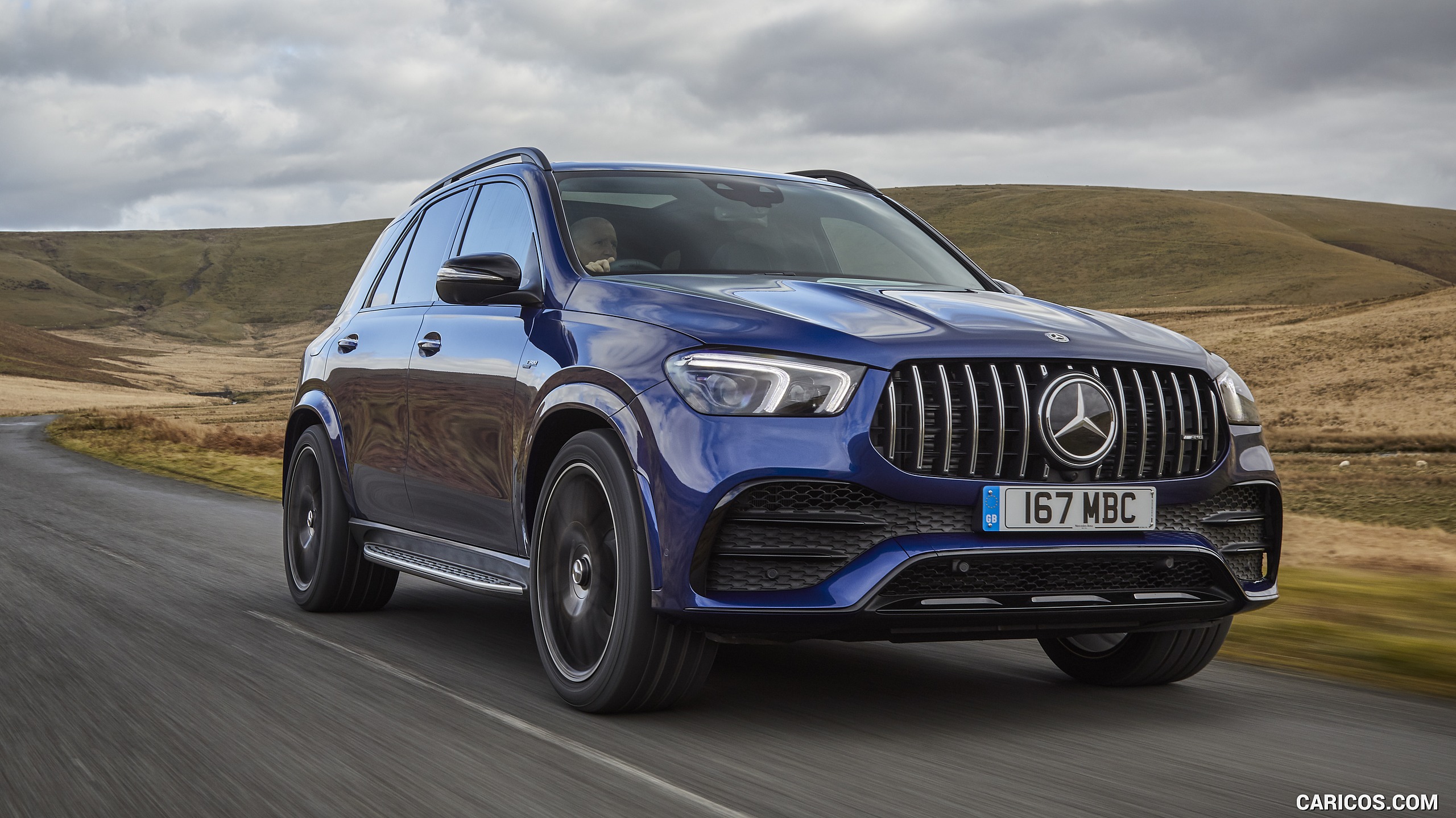 2020 Mercedes-AMG GLE 53 (UK-Spec) - Front Three-Quarter, #10 of 41