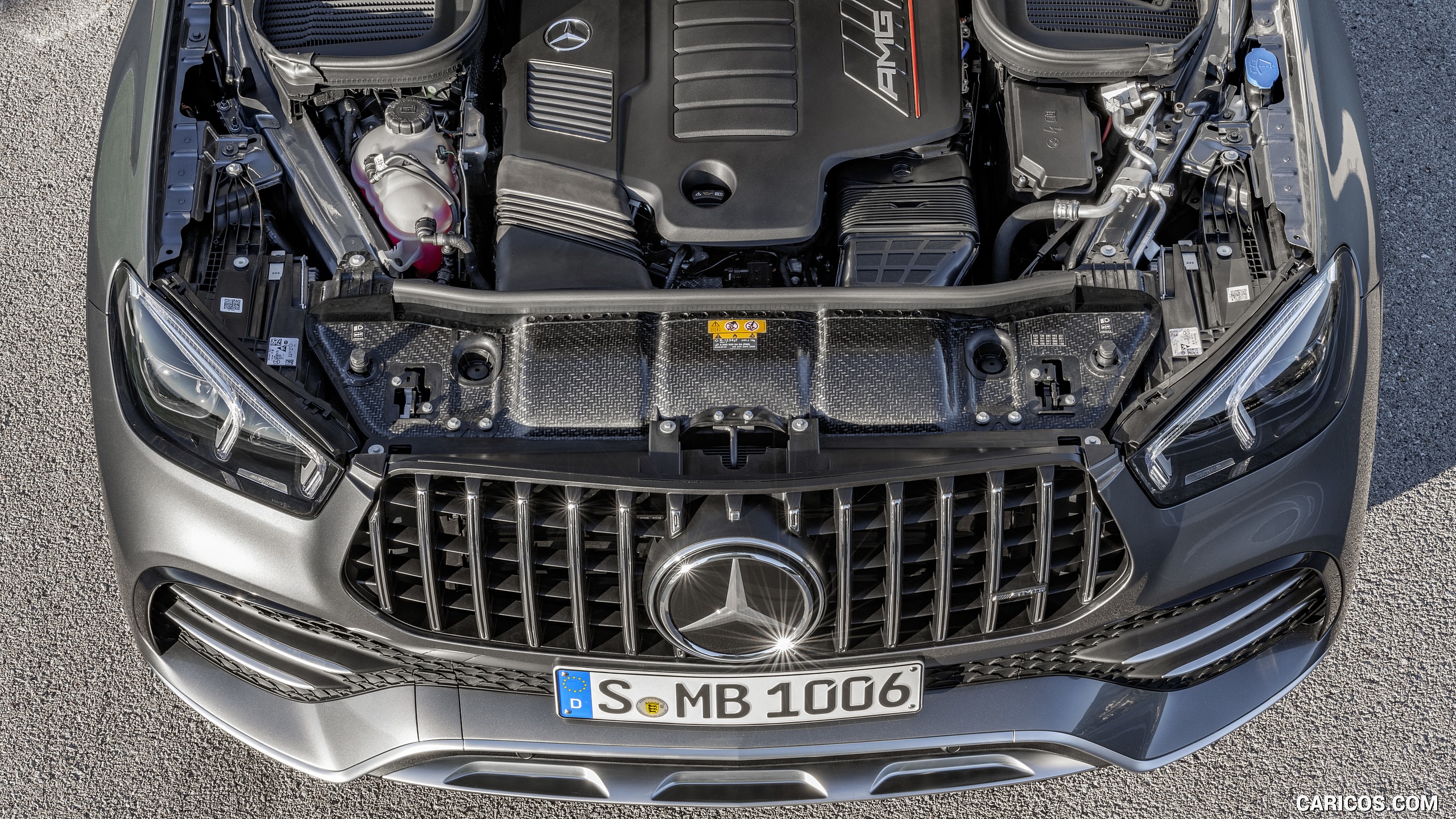 2020 Mercedes-AMG GLE 53 4MATIC+ (Color: Selenite Grey) - Engine, #34 of 44