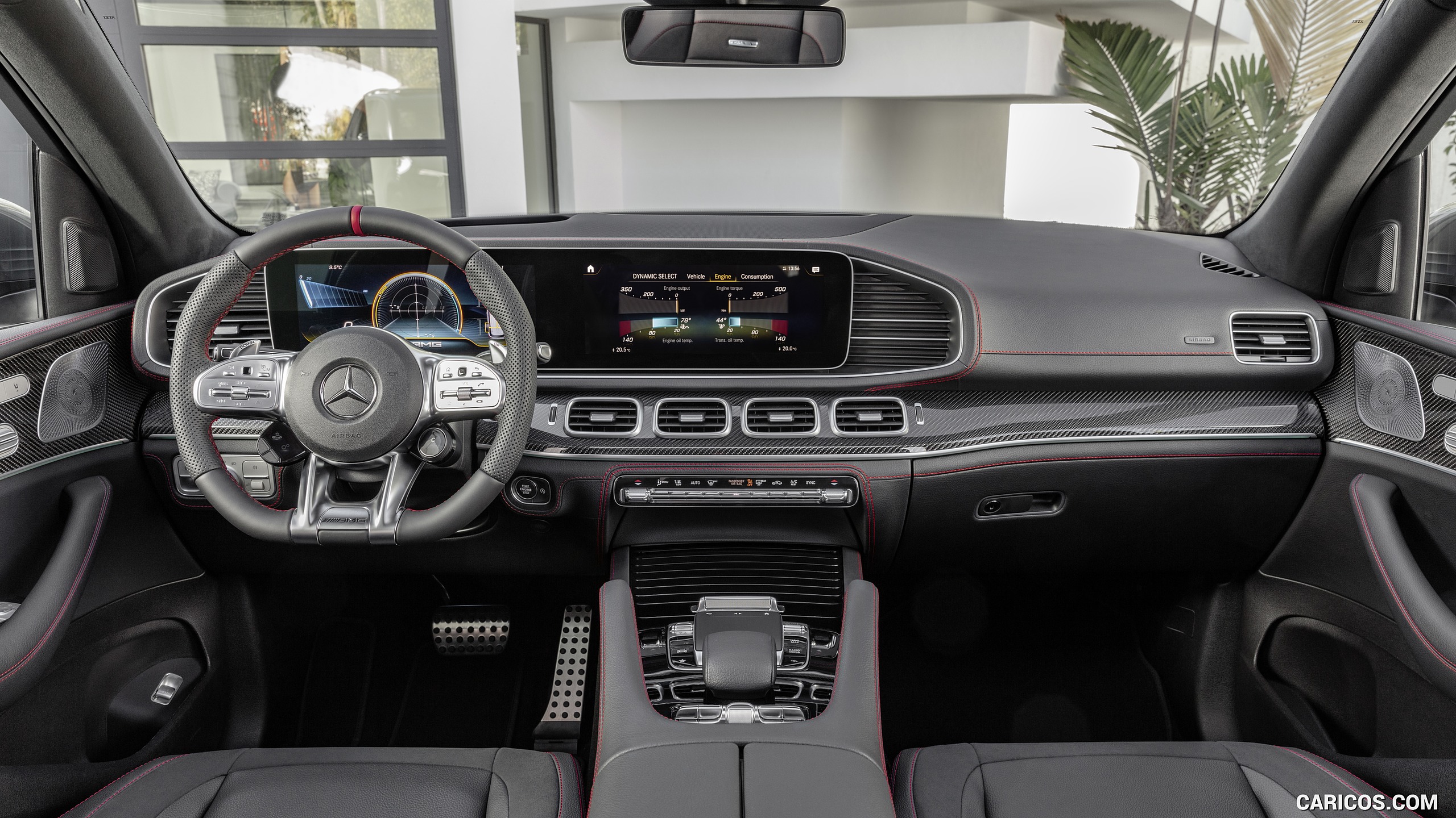 2020 Mercedes-AMG GLE 53 4MATIC+ (Color: Selenite Grey) - Interior, Cockpit, #35 of 44