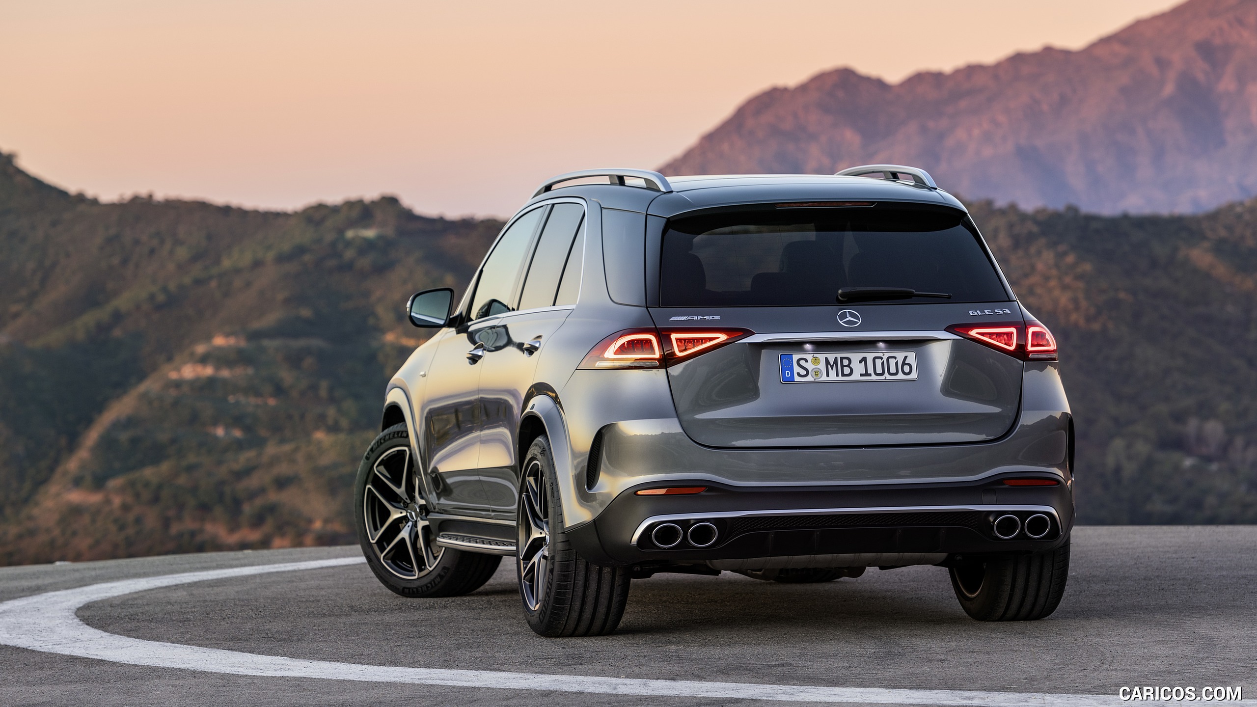 2020 Mercedes-AMG GLE 53 4MATIC+ (Color: Selenite Grey) - Rear, #26 of 44