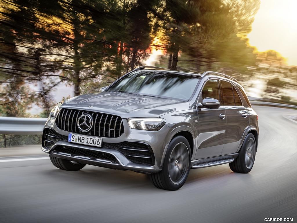 2020 Mercedes-AMG GLE 53 4MATIC+ (Color: Selenite Grey) - Front Three-Quarter