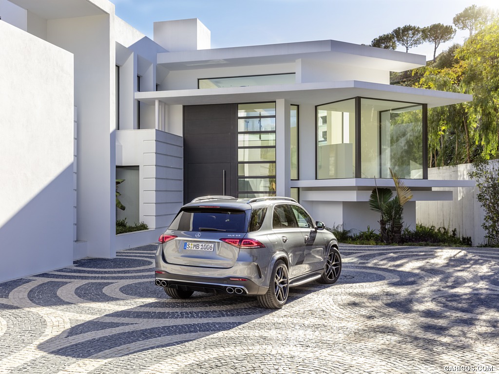 2020 Mercedes-AMG GLE 53 4MATIC+ (Color: Selenite Grey) - Rear