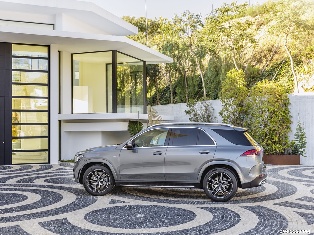 2020 Mercedes-AMG GLE 53 4MATIC+ (Color: Selenite Grey) - Side