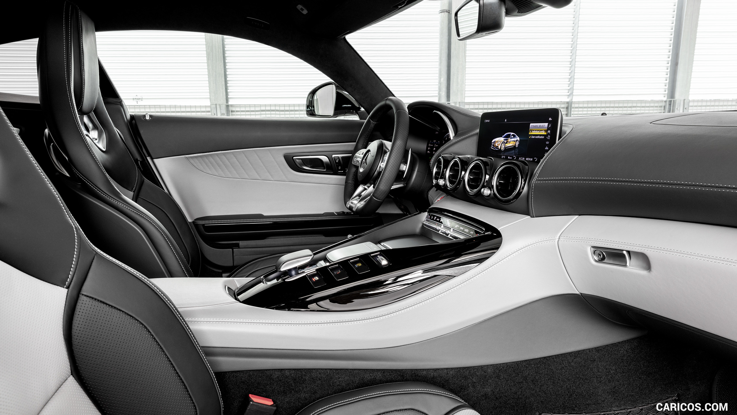 2020 Mercedes-AMG GT (Color: Designo Diamond White Bright) - Interior, #52 of 328